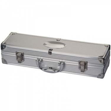 Logo trade advertising products image of: Barbecue case OVAL PLATE