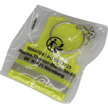 Logo trade promotional merchandise photo of: Keyring SPEEDY