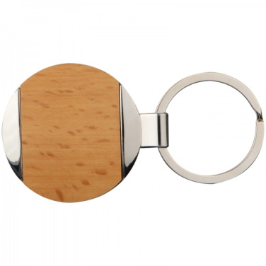 Logotrade promotional giveaways photo of: Wooden keyring LANGHAUS