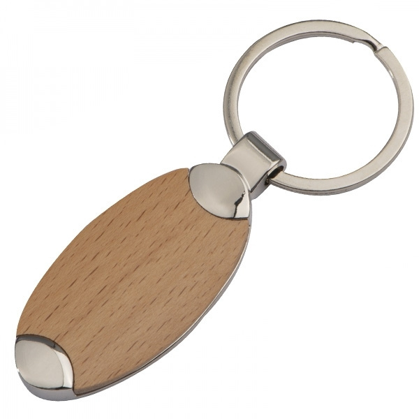 Logotrade promotional gifts photo of: Wooden keyring BALTRUM
