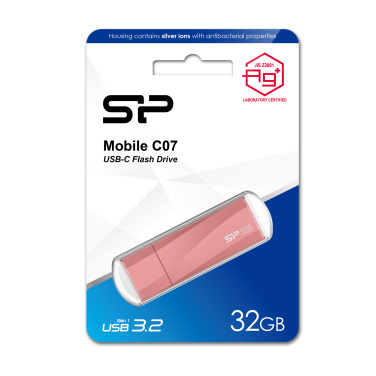 Logotrade corporate gift image of: PENDRIVE SILICON POWER MOBILE - C07 3.2 32GB