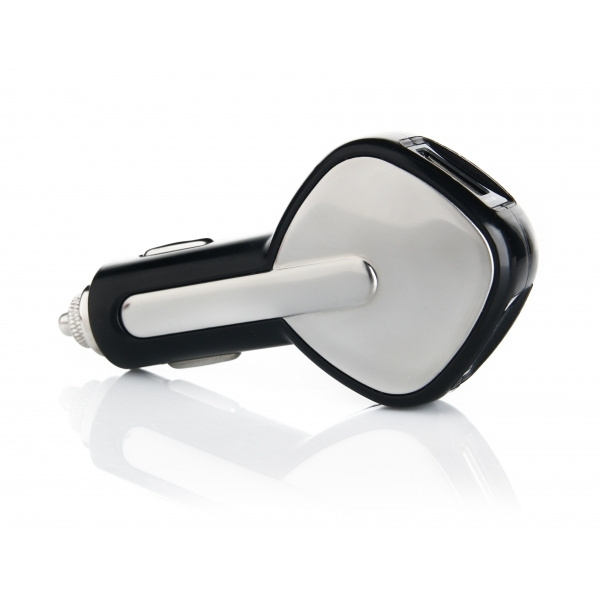Logo trade advertising products picture of: Dual USB Car Charger