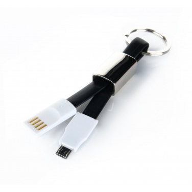 Logotrade corporate gifts photo of: Data transfer cable and keyring