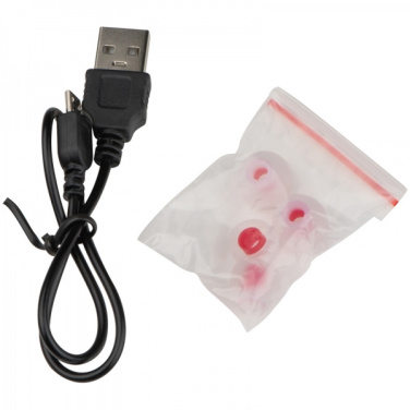 Logo trade promotional merchandise image of: In-ear headphones WARSAW