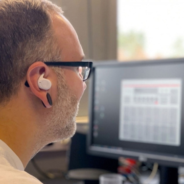 Logo trade promotional items picture of: In-ear headphones WARSAW