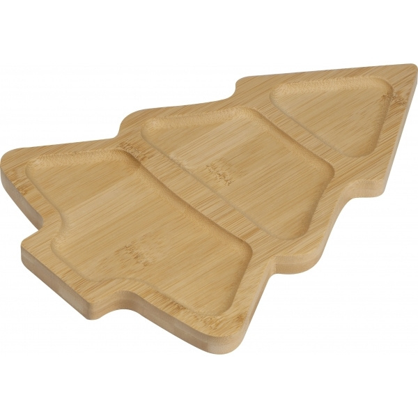 Logotrade advertising products photo of: Bamboo snack tray LOUISVILLE