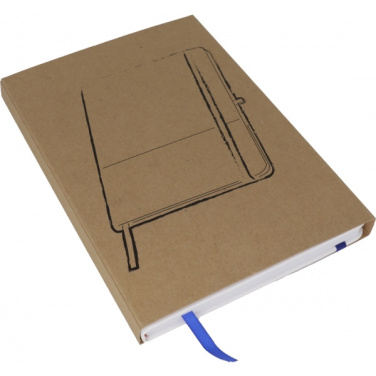 Logo trade promotional merchandise picture of: A5 Notebook BARDOLINO