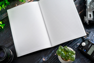 Logo trade promotional items picture of: A5 Notebook DUBAI