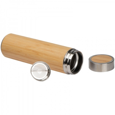 Logo trade promotional gifts picture of: Stainless steel bottle VALDEMORO 550 ml