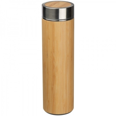 Logotrade promotional gift picture of: Stainless steel bottle VALDEMORO 550 ml