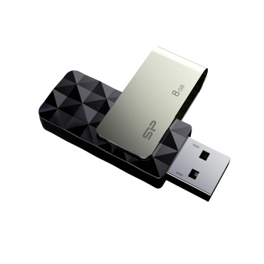 Logo trade corporate gifts picture of: Pendrive Silicon Power Blaze B30 3.1