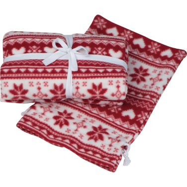 Logotrade business gift image of: Christmassy blanket DEBRECEN