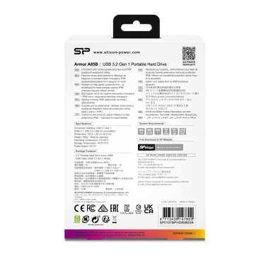 Logotrade corporate gifts photo of: Hard Disc Silicon Power Armor A85