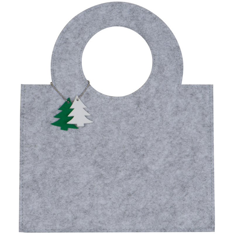 Logo trade promotional gifts image of: X-mas bag felt OSORNO