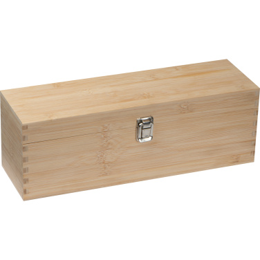 Logotrade promotional merchandise photo of: Wooden wine box SAINT-ETIENNE