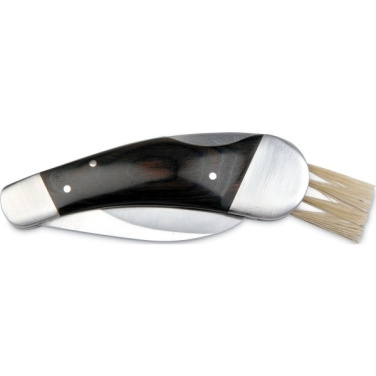 Logotrade promotional merchandise image of: Mushroom knife PILZ Schwarzwolf