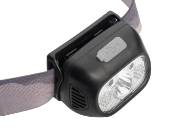 Logotrade promotional merchandise image of: Head lamp HERLEN Schwarzwolf