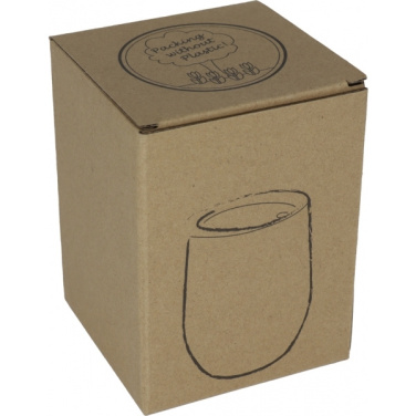 Logo trade corporate gift photo of: Stainless steel mug with wooden look BRIGHTON 380 ml