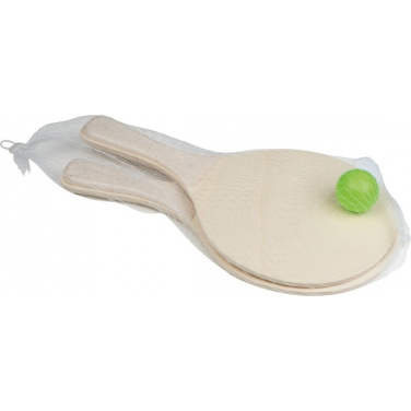 Logo trade advertising products image of: Beach ball set MALAGA