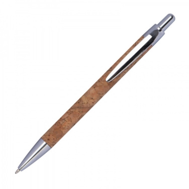 Logotrade advertising product image of: Cork pen KINGSWOOD