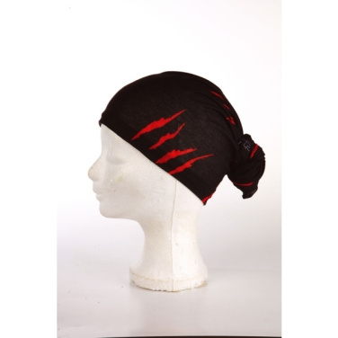 Logo trade promotional merchandise image of: Multifunction bandana BANDANA Schwarzwolf
