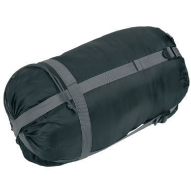 Logotrade promotional product picture of: Sleeping bag KINABALU Schwarzwolf