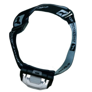 Logotrade advertising product picture of: Head lamp TRONADOR Schwarzwolf