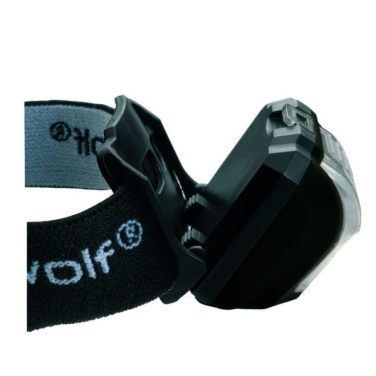 Logotrade advertising product picture of: Head lamp TRONADOR Schwarzwolf