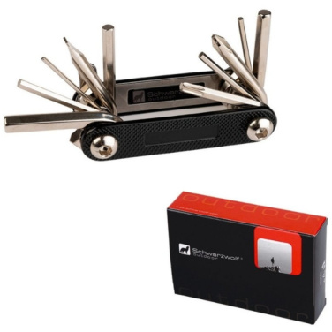 Logo trade corporate gift photo of: Bikers set TIBESTI Schwarzwolf