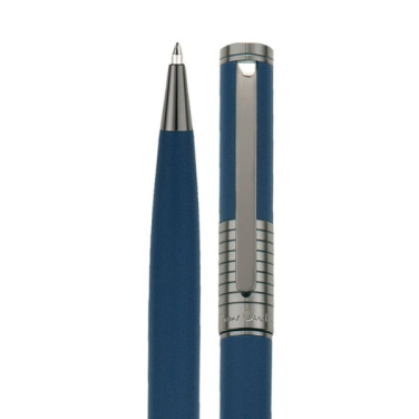 Logo trade promotional merchandise photo of: Metal ballpoint pen EVOLUTION Pierre Cardin