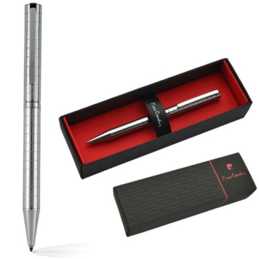 Logo trade corporate gifts image of: Metal ballpoint pen ESPACE Pierre Cardin