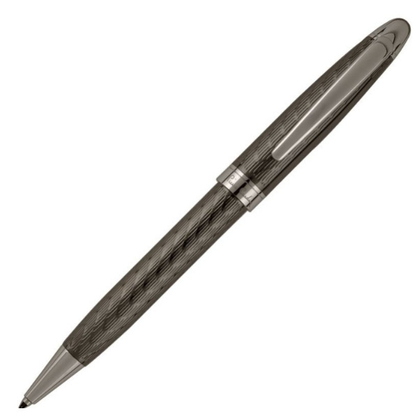 Logo trade business gifts image of: Metal ballpoint pen OLIVIER Pierre Cardin