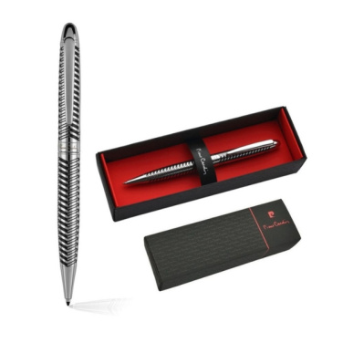 Logo trade promotional giveaways picture of: Metal ballpoint pen ELODIE Pierre Cardin