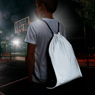 Logo trade promotional items picture of: Drawstring bag DENISON Schwarzwolf