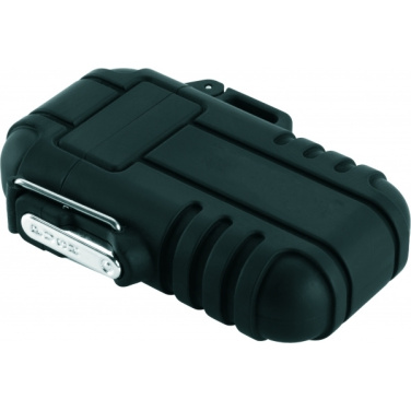 Logo trade corporate gifts image of: Ecological lighter SANFORD Schwarzwolf