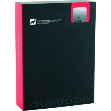 Logo trade advertising product photo of: Ecological lighter SANFORD Schwarzwolf