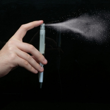 Logo trade promotional giveaways image of: Spray ballpen CHARLEROI