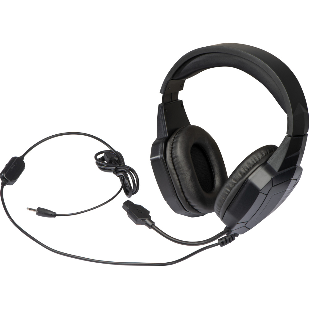 Logo trade promotional merchandise image of: Headset with surround sound DUNFERMLINE