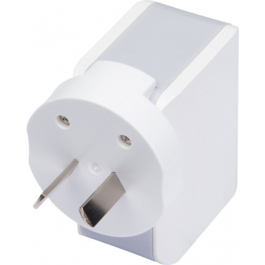 Logotrade promotional product picture of: Travel adapter ANTWERP