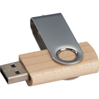 Logo trade promotional products image of: USB stick 4GB LESSINES