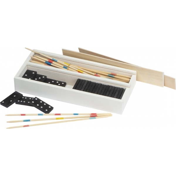 Logo trade promotional items picture of: Mikado and Domino Game FOLIGNO