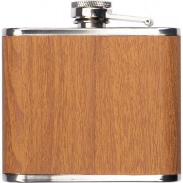 Logo trade promotional gifts picture of: Hip flask HOOGSTRATEN 170 ml