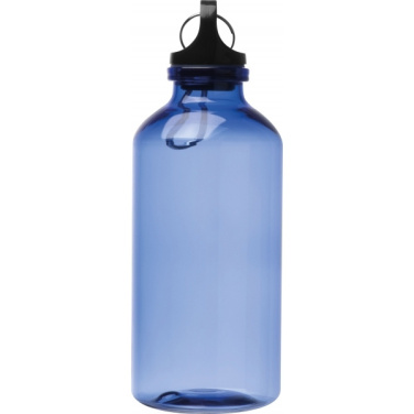 Logo trade promotional merchandise photo of: Recycled PRT bottle MECHELEN 400 ml