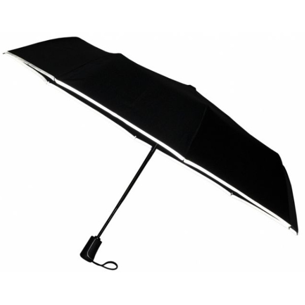 Logo trade promotional items image of: Umbrella CRUX Schwarzwolf