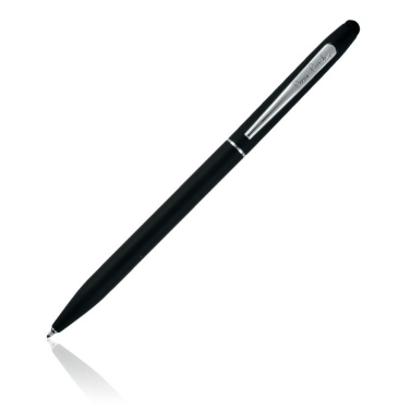 Logo trade advertising products image of: Metal ballpoint pen touch pen ADELINE Pierre Cardin