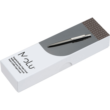 Logo trade promotional items image of: Stainless steel pen CAPE CORAL MoLu