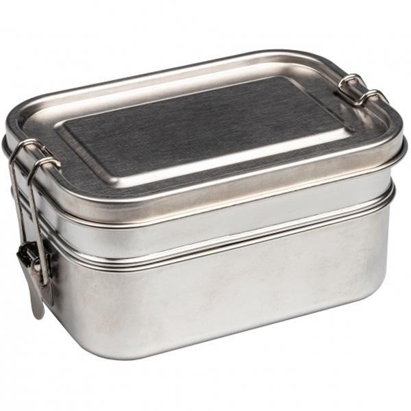 Logo trade advertising product photo of: 2-level lunch box PORTO ALEGRE