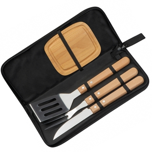 Logotrade promotional merchandise photo of: Barbecue set BELFAST