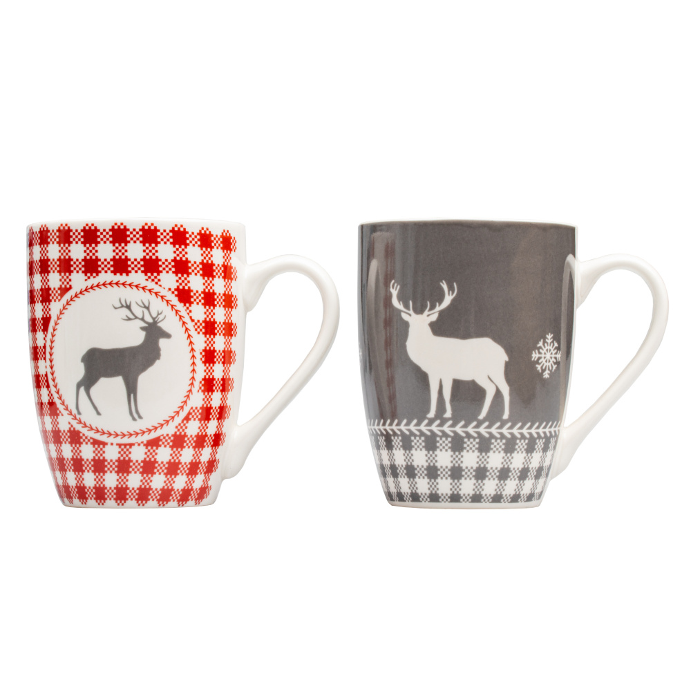 Logo trade promotional product photo of: 2 Xmas mugs ANKARA