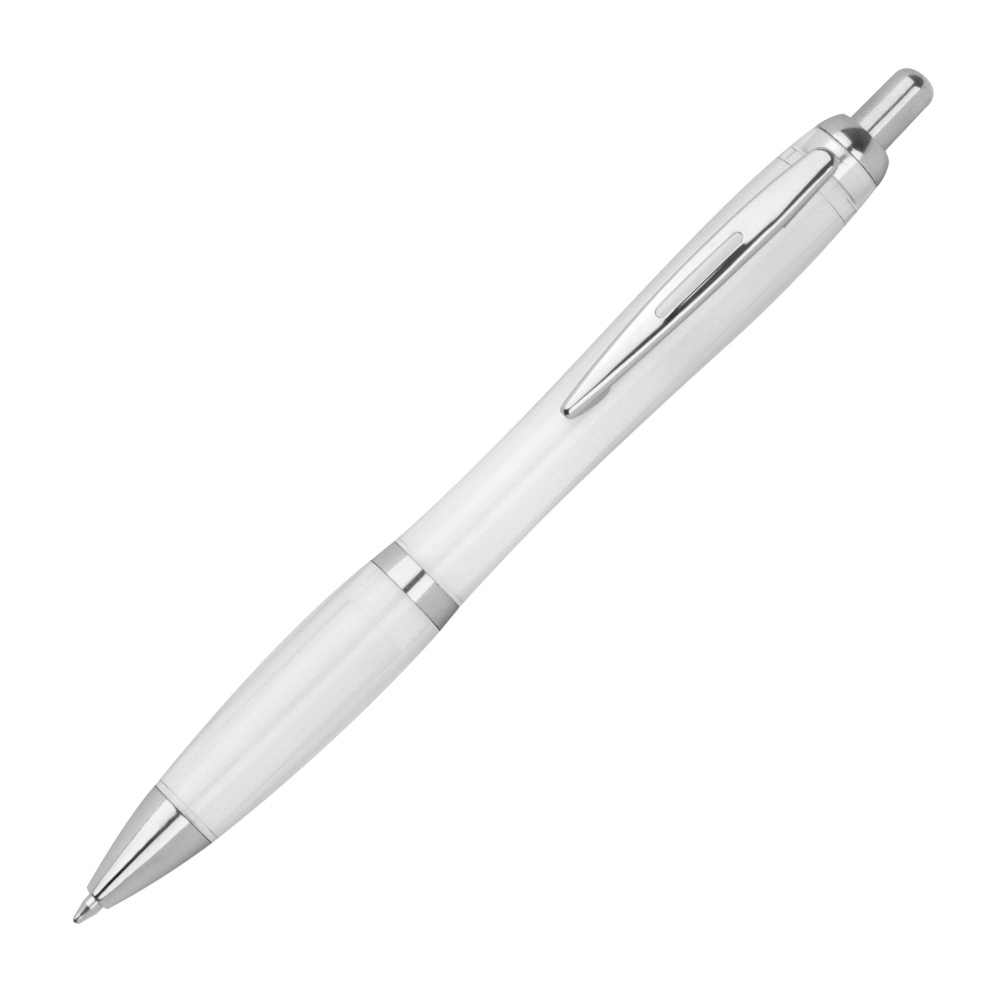 Logotrade promotional product image of: Transparent ballpen ALKEN